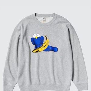 Uniqlo x Kaws Warhol Graphic Sweatshirt Size XL